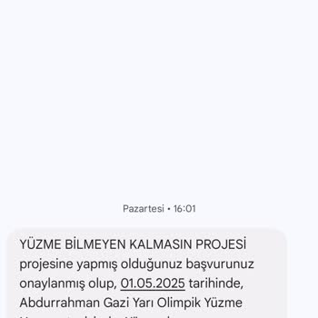 Yüzme Kursu Başvurum Onaylandı Ama Havuzda Kaydım Yapılmadı