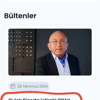 Quick Sigorta Param Bir Aydır İade Edilmedi, Müşteri Hizmetine Ulaşamıyorum