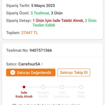 Yanlış Ürün, İade Engeli Ve İlgisiz Müşteri Hizmeti!