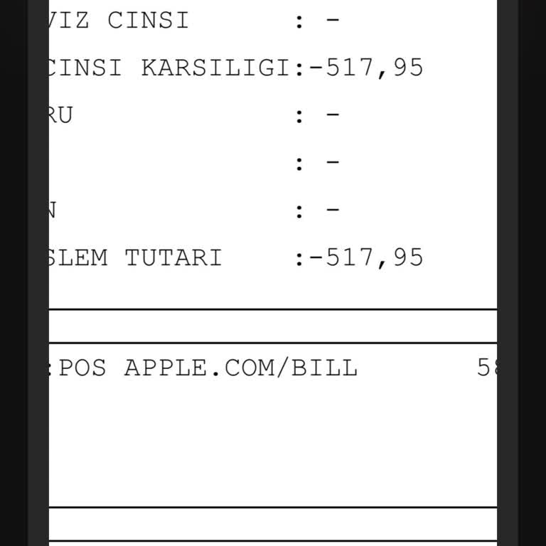 Apple Üzerinden Bilgim Dışında Yapılan Para Çekimleri Ve İade Talebi