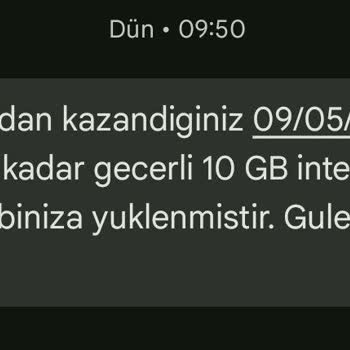 Vodafone Hediye Çarkında 10 GB Yerine 5 GB İnternet Verilmesi Şaşkınlığı