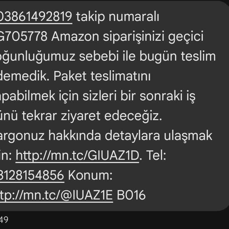 MNG Kargo Anneler Günü Hediyemi Bilerek Teslim Etmediler, Müşteri Memnuniyeti Sıfır!