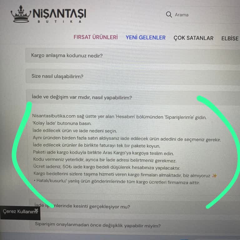 İade Ücretinde Fazla Kesinti Yapıldı