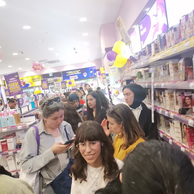 Gratis'te İndirim Yoğunluğu Nedeniyle Uzun Kasa Kuyruğu Mağduriyeti