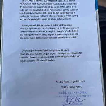 İade Talebim Haksız Yere Reddedildi Ürünüm Eksiksizdi