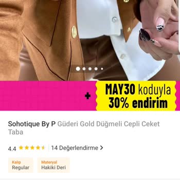 Trendyol'dan Alınan Hırkanın Deri Olmaması Ve İade Sorunu