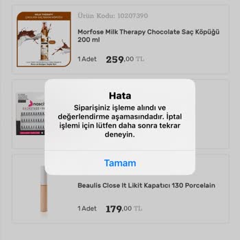 Siparişimin Yanlış Mağazaya Yönlendirilmesi Ve İptal Sorunu Yaşadım