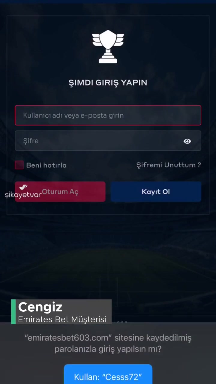 Emirates Bet Siteye Giriş Yapamıyorum! videonun kapak resmi