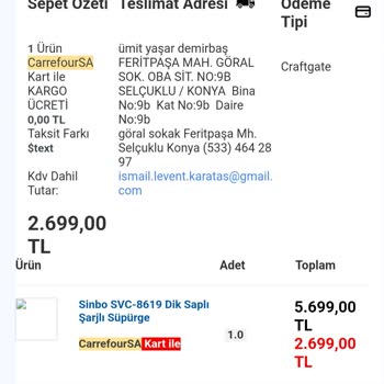 Kargo Teslimatında Gecikme Ve Destek Talebi