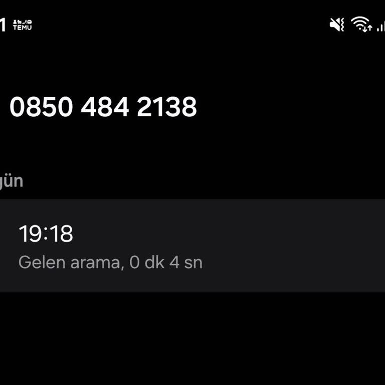 Bilinmeyen Numaradan İzinsiz Arama Ve Sesimin Kullanılması Endişesi