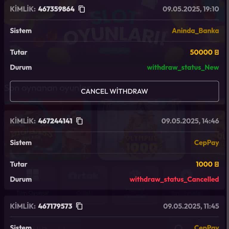 Casinotürk Çekim Taleplerim Karşılanmadı, Müşteri Hizmeti Yok