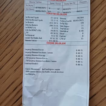 Su Faturamda Beklenmedik İki Kat Artış Şaşkınlığı