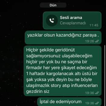 Anneler Günü Siparişim Bir Haftadır Teslim Edilmedi Ve Ulaşamıyorum