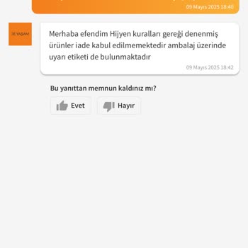 Hijyen Gerekçesiyle Red Edilen İade Ve Eksik Bilgilendirme