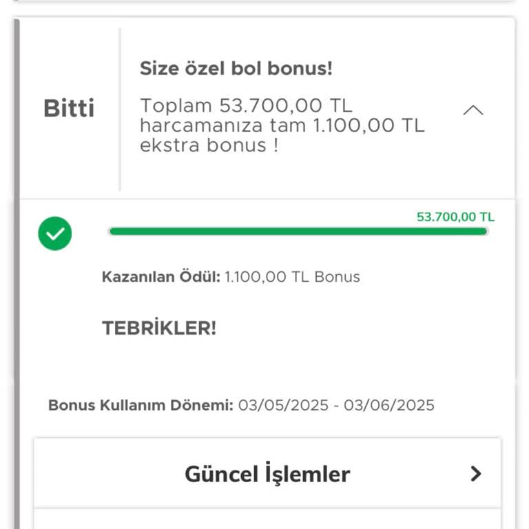 Garanti BBVA Kazanılan Bonus Yüklenmedi, Müşteri Hizmetleri Çözüm Sunmadı