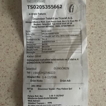 Eksik Ürün Teslimatı Ve İletişimsizlik Mağduriyeti Yaşadım