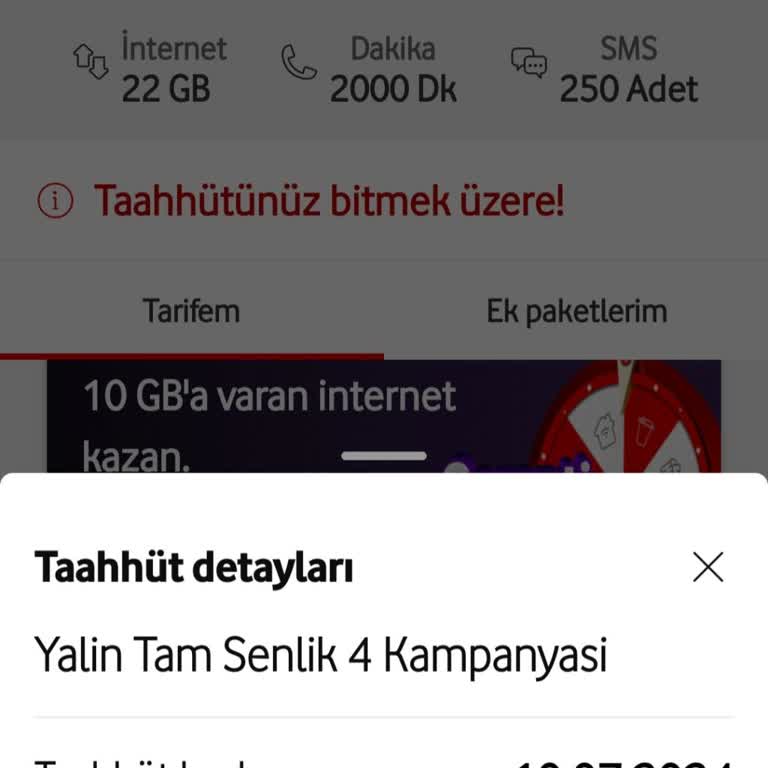Vodafone Bayisi Adına Yapılan Aramalarda Taahhüt Ve Paket Yenileme Sorunu