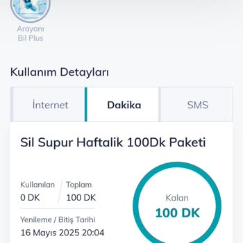 Sil Süpür Kampanyasında Sürekli Dakika, Hiç İnternet Verilmemesi