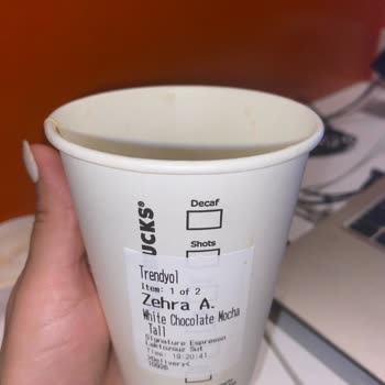 Kahve Siparişimde Süt Kapağı Şoku!