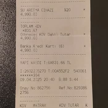 Arızalı Su Arıtma Cihazı İadesi Kabul Edilmiyor