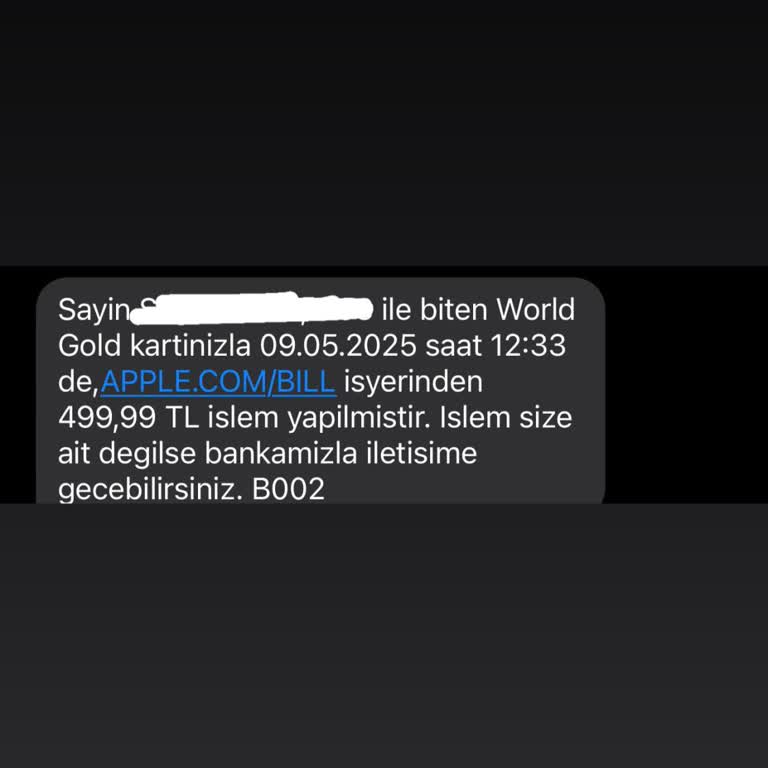 İzinsiz Apple.com/bill Çekimi: Hesabımdan Habersiz Para Kesildi