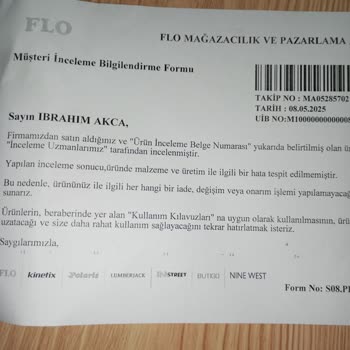 Reebok Ayakkabının Kısa Sürede Deformesi Ve Kullanıcı Hatası Denilmesi
