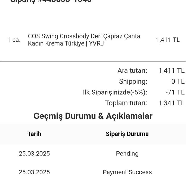 Cos Siparişim Kayıp İletişim Yok Minik Paket Şoku Yaşadım