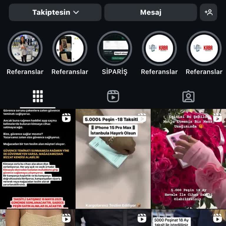 @kabailetisim Instagram Üzerinden Taksitli Telefon Alımında Yaşadığım Olumsuz Deneyim