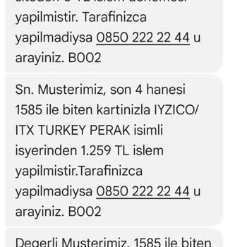 Bilgim Dışında Yapılan Kredi Kartı İşlemi Mağduriyeti