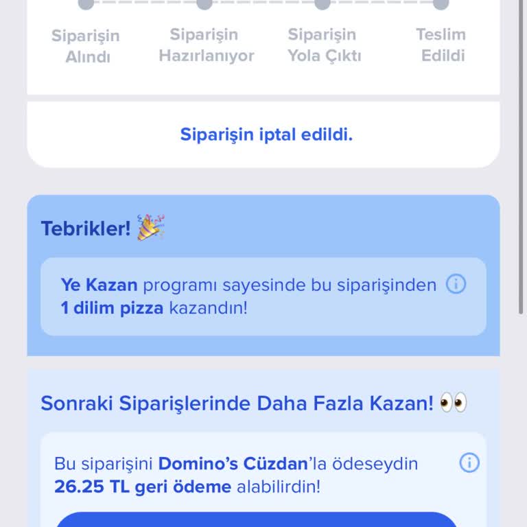 Siparişin Habersiz İptal Edilmesi Ve Çalışanların İlgisiz Tavrı Mağduriyet Yarattı