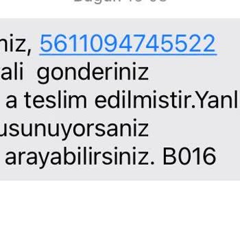 Kargom Başkasına Teslim Edilmiş Gözüküyor, Ürünüm Elime Ulaşmadı