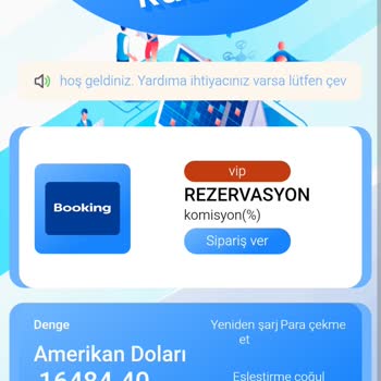 Booking Uygulamasında Yatırılan Paraya Erişemiyorum