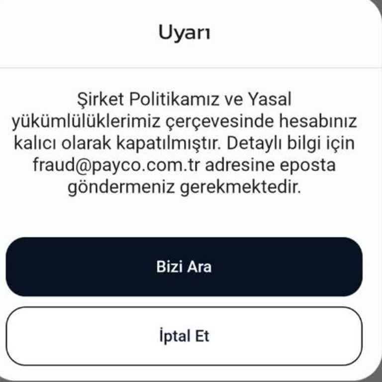 Hesabım Haksız Yere Kapandı, Bakiyem İade Edilmiyor