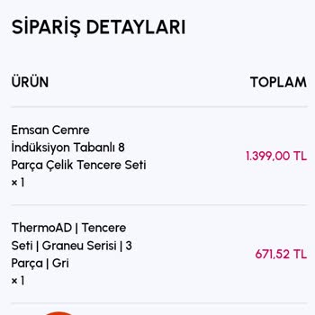 Anneler Günü İçin Aldığım Tencere Takımı Kargolanmıyor, İletişim Kuramıyorum