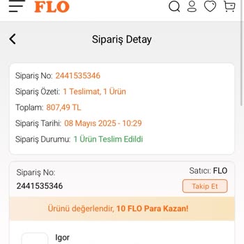 FLO Ayakkabı Mağdur Ediliyorum Hem De Çözüm Yok