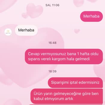 Siparişim Bir Haftadır Gelmedi İletişim Yok