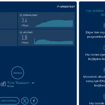 Türk Telekom'da Düşük İnternet Hızı Ve Sorunların Çözümsüzlüğü