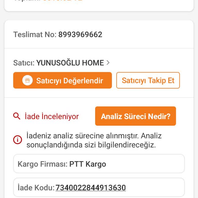 Singer Dikiş Makinesi Sorunu Ve Trendyol'dan Cevap Alamama