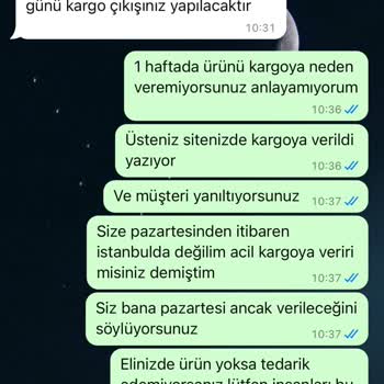 Ürün Teslimatı Ve Para İadesinde Sürekli Gecikme
