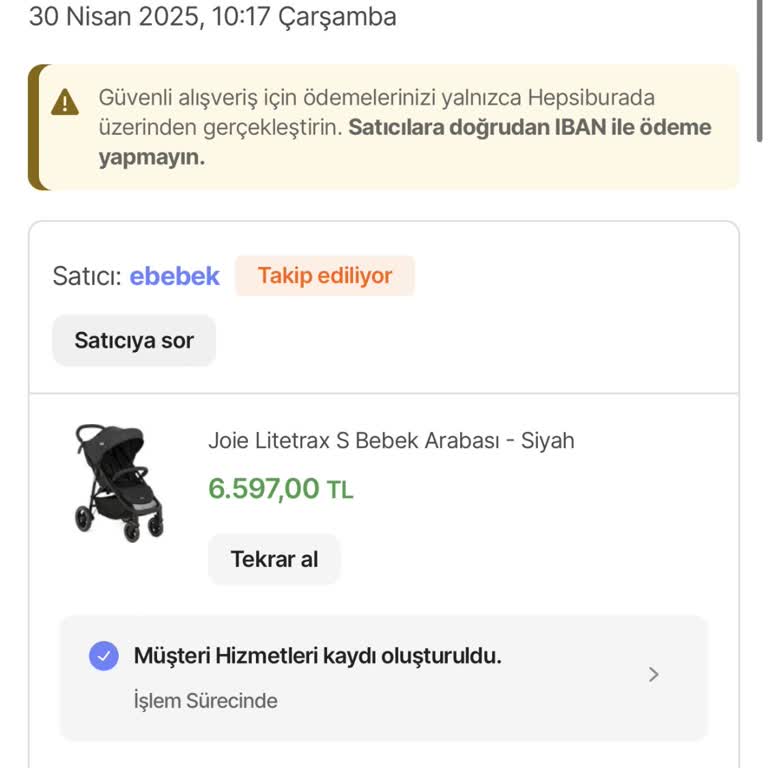 Bebek Arabam Günlerdir Kargoya Verilmiyor, Mağdur Ediliyorum