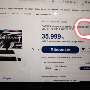 Aldığım Bilgisayarın Özellikleri Yanlış Çıktı