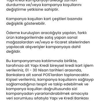 Yapı Kredi Bankası Süper Nisan Kampanyası Worldpuanım Yüklenmedi