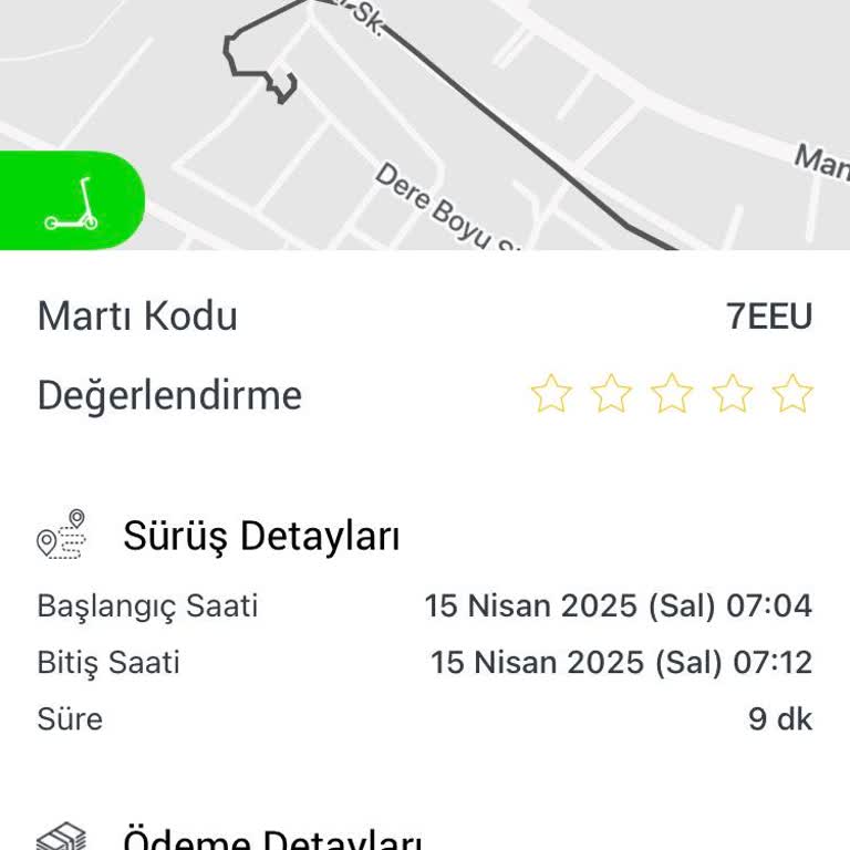 Martı Scooter Haksız Ceza Ve Destek Hattının Sorumsuzluğu