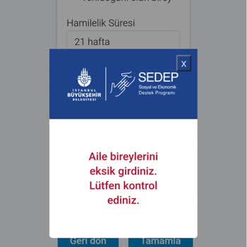 İBB Yenidoğan Paketi Başvurusunda Sistem Hatası Ve Yanlış Başvuru