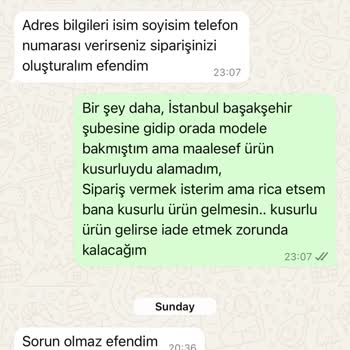Yanlış Renk Gönderimi Ve İade Talebine Cevapsızlık