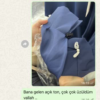 Yanlış Renk Gönderimi Ve İade Talebine Cevapsızlık