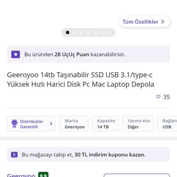 Sipariş Ettiğim Harddisk Kapasitesi Yanlış, İade Ve Destek Alamıyorum