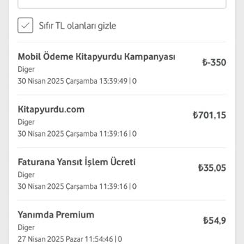 Vodafone Pay Kampanyalarında Eksik Ve Yanlış Kazanım Sorunu