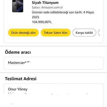 Amazon'dan Alınan İphone'da Fiyat Düşüşüne İade Yok!
