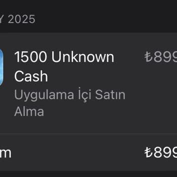 Satın Aldığım UC Paketi Hesabıma Yatmadı